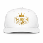 Hat-White- Gold Logo