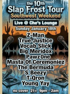 Jan 18-Slap Frost Tour - Tuscon