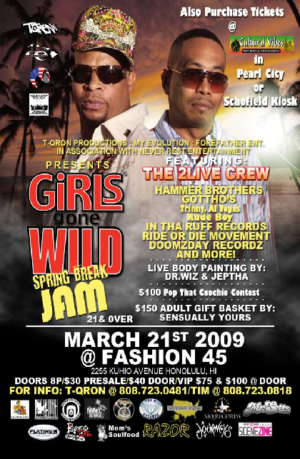 2009-3-21 - 2 Live Crew - Forefather Entertainment