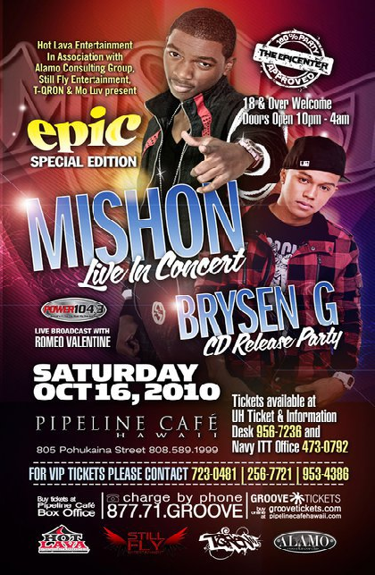 2010-10-16 - MISHON - Hot Lava