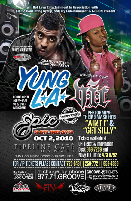 2010-10-2 - Yung LA and Vic - Hot Lava