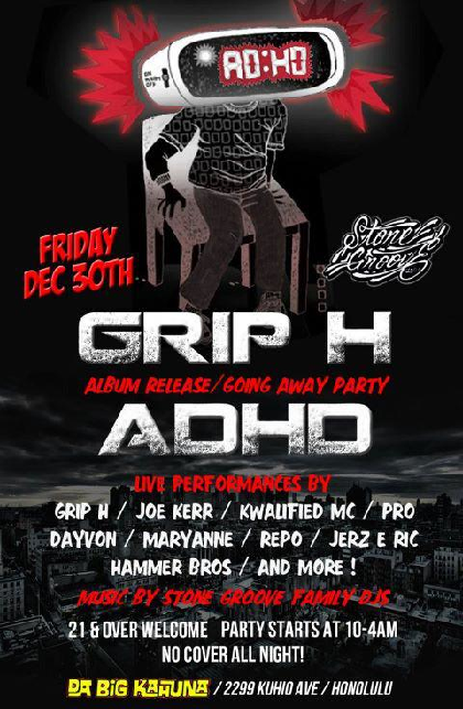 2011-12-30 - Grip H Album Release