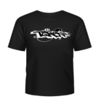 Black T-QRON Shirt - Old Logo Original Black T-QRON Tee