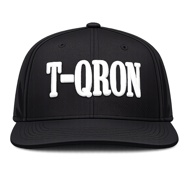 Black T-QRON Cap